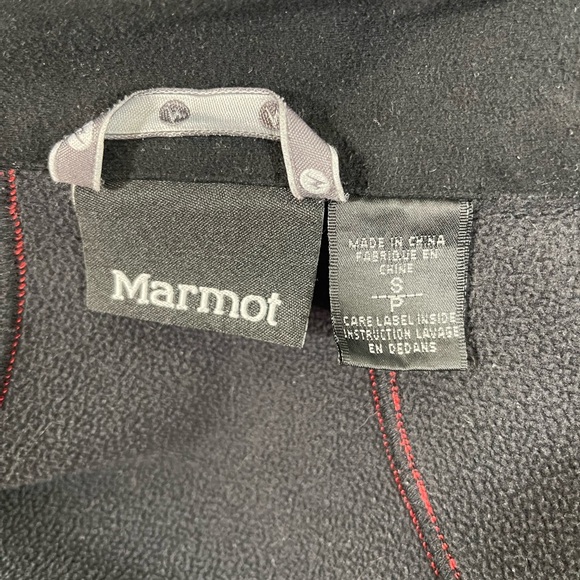 Gently Worn Marmot Windstopper Red and Gray wind Block Soft Shell jacket Small - Picture 6 of 8